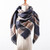 Designer brand women scarf fashion plaid winter scarves for ladies cashmere shawls wraps warm neck Triangle Bandage pashmina