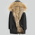 Real Fur Coat Men Winter Jacket Natural Raccoon Fur Coats Hooded Warm Long Jackets Male Parkas