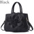 Luxury Handbag Women Bag Designer Women PU Leather Handbag 2018 Ladies Shoulder Cross-Body Bags Flowers Female Kabelka A644