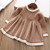 children winter Dress for Girls baby underwear dress kids autumn knitted Clothes thick Dresses teen high quality Christmas Cloth