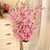 1pcs 65cm Artificial Flowers Peach Blossom Simulation Flower For Wedding Decoration fake Flowers Home Decor