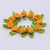 2cm 50pcs/lot Silk Bow-Knot Mini Rosette for Home Wedding Party Ribbon Cake Clothing Decoration Scrapbooking DIY Crafts Supplies