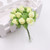 12pcs 2cm handmade mini silk rose bouquet artificial flower wedding decoration DIY wreath clip art fake flower decoration