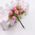 12pcs 2cm handmade mini silk rose bouquet artificial flower wedding decoration DIY wreath clip art fake flower decoration