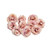 New 10pcs artificial flower 4cm silk rose flower head wedding party home decoration DIY wreath scrapbook gift box craft