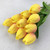 1PC PU mini Tulips Artificial Flowers Real touch artificial Flowers party gift  Tulip for Home Wedding decoration Flowers