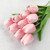 1PC PU mini Tulips Artificial Flowers Real touch artificial Flowers party gift  Tulip for Home Wedding decoration Flowers