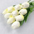 1PC PU mini Tulips Artificial Flowers Real touch artificial Flowers party gift  Tulip for Home Wedding decoration Flowers