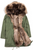 Winter Jackets Mens Real Fur Coat Men Racoon Fur Liner Warm Jacket Parkas