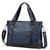 Fashion Men's Briefcase Shoulder Bags for Business Man Vintage Messenger Bag 14' Laptop Handbag Male Crossbody PU Leather Bags