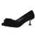 women pumps wedding platform shoes middle heel party shoes suede donna sexy office ladies shoes woman pointed toe flower