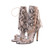 Women Party Pumps Super High Heel Shoes Sexy Snakeskin Lace-Up Pumps Shoe Women Ankle Straps Sandals Women Ankle boots