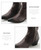 New Crocodile Grain Brown White Mens Ankle Boots Embossed Genuine Leather Dress Boots Spring/Autumn Mens Wedding Shoes