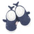 cute whale plush slippers autumn and winter girl plush shark soft bottom indoor floor home flat bedroom shoes