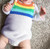 Newborn Baby Romper Boys Girls Baby Clothes Rainbow Woolen Knitted Baby Rompers Summer Infant Baby Boys Jumpsuit Overalls