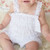 Baby Girls Clothes Baby Blue Ruffled Lace Romper Toddler Kids Jumpsuit New Born Baby 1th Birthday Photo Outfit