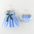 Newborn Baby Girls Clothes Sleeveless Dress+Briefs 2PCS Outfits Set Striped Printed Cute Clothing Sets Summer Sunsuit 0-24M-1