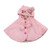 Lovely Baby Girls clothes  Cat Hooded Cloak Poncho Jacket Outwear Kids Warm Coat Clothes