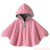 Baby Coats Girl's Smocks Outerwear Fleece cloak Jumpers mantle Children's Poncho 1pcs/lot Cape