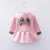Autumn Winter Baby Outerwear Infants Girls Hooded Printed Princess Jacket Coats first birthday Gifts Cotton Padded Clothes