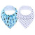2Pcs/Lot Baby Bandana Bibs Extra Soft Natural Cotton Baby Drool Bib for Drooling and Teething Super Absorbent Baby Shower Gifts-1