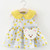 Baby Girls Dress New Summer Baby Design Clothing Cute Carrot Decoration Dress Cotton Girls baby Party Dress