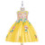 Baby Girls Floral embroidery Mesh Lace Tutu Sleeveless Dresses Princess Kids Cosplay Flower Party Dress