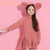 Girls Dress New Brand Baby Girls Blouse Rabbit Ears Hooded Long Sleeve Children Clothing Dress Girls Clothes