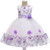 Kids Boutique Embroidered Flower Princess Dress Fresh and sweet banquet dress summer 3-10 years children flower girl dress