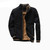 Men's Autumn Winner Threaded Cuff Warm Hoodie Jacket Comfortable Mens Coat