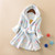 Children Girls Bathrobes Autumn Winter Thicken Warm Pajamas Kids Hooded Dressing Grown Cartoon Flannel Sleepwear for 1-10Y