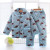 Kids clothes Winter Pajama sets Thicken Pijama set Baby boy Pajamas Printing Children quilt flannel sleepwear Infant pajamas
