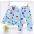 Kids clothes Winter Pajama sets Thicken Pijama set Baby boy Pajamas Printing Children quilt flannel sleepwear Infant pajamas