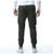 Cotton Cargo Pants Men Ankle Banded Casual Slim Jogger Pants Men Pantalon Hombre