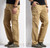 Summer Thin Casual Pants Men's Cotton Straight Long CARGO PANTS  Loose Trousers Man Bottoms