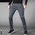 4 Colors Straight Casual Pants Men New Business Elastic Cotton Slim Fit Trousers Male Gray Khaki Plus Size 42 44 46 Brand