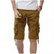 Summer Casual Shorts Men Cotton Slim Mens Cargo Shorts 10 color