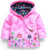 Children Coat Baby Girls winter Coats long sleeve coat girl's warm Baby jacket Winter Outerwear cartoon fleece