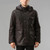 Men real leather jacket Hooded leather coat Genuine Leather jacket men's winter warm overcoat male