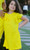 New Spring Summer Dresses Solid Color Yellow dresses ruffle sleeve for Mother and Daughter Dress Family matching outfit