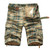 Summer Men Shorts Fashion Plaid Beach Shorts Mens Casual Camouflage Shorts Military Short Pants Male Bermuda Cargo Overalls