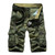 Summer Men Shorts Fashion Plaid Beach Shorts Mens Casual Camouflage Shorts Military Short Pants Male Bermuda Cargo Overalls