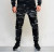 New Men's Zipper Camouflage Sweatpants Jogger Pants Male Casual Bodybuilding Fitness Trousers Sweatpants M-3XL