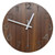12 inch Creative Wall Clock Vintage Arabic Numeral Design Rustic Country Tuscan Style Wooden Decorative Round Wall Clock