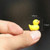 10Pieces/Pack Figurines Garden Pots Miniature Mini Resin Yellow Duck 1.8*1.5CM Fairy Garden