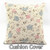 Linen Tower leaves Flower Printed Retro Chair Cushion For Sofa Home Decor PillowCase Bed Pillow polyster Custom 40 45 50 60 70