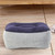 Newest Hot Useful Inflatable Portable Travel Footrest Pillow Plane Train Kids Bed Foot Rest Pad PVC For Travel Massage Car