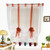 9 Colors Ribbon Roman Curtain Blind Home Wave European Colors Living Room Balcony Voile Panel 1PC