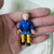 Original 1pcs joint movable Fireman Sam Action PVC Toys for kids