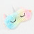 Unicorn Eye Mask Cartoon Variety Sleeping Mask Plush Eye Shade Cover Eyeshade Relax Mask Suitable for Travel Home Party Gifts